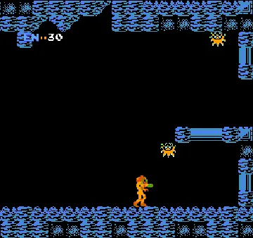 Metroid (USA) (Virtual Console) screen shot game playing